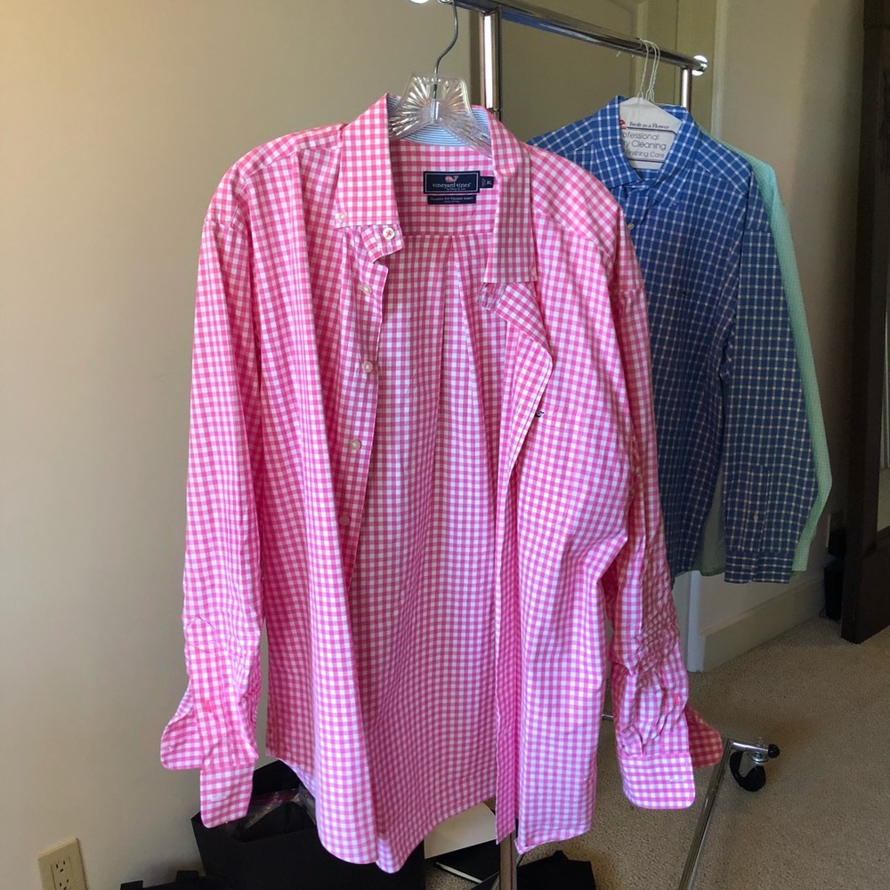 Vineyard Vines Casual Button Down Dress Shirt